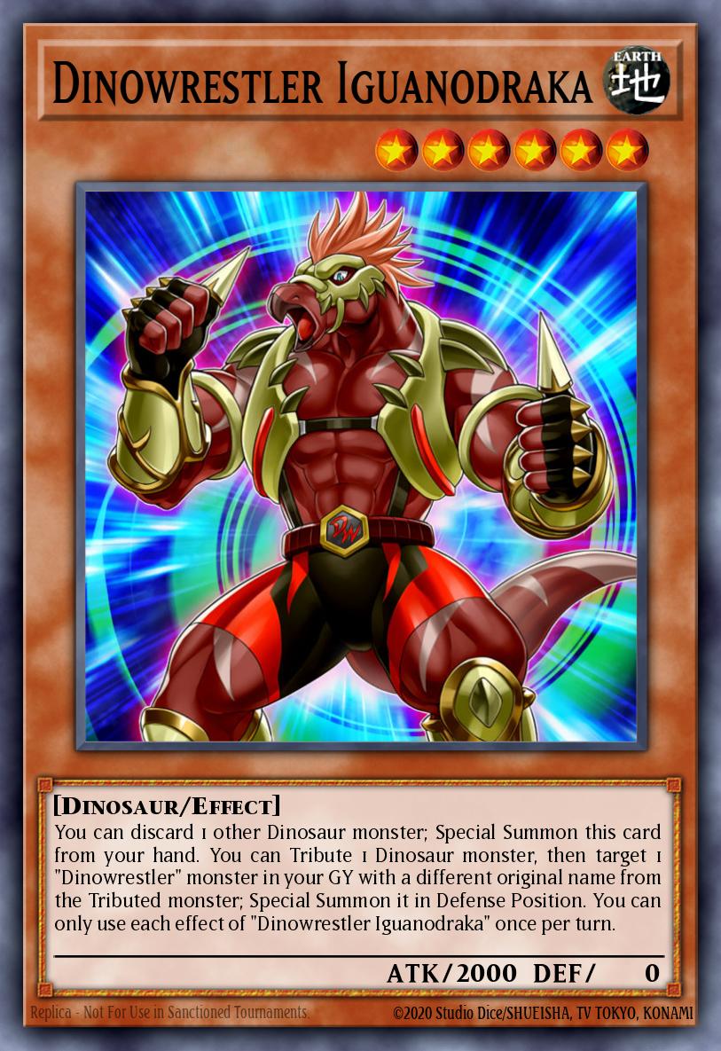 Dinowrestler Iguanodraka MP22-EN182