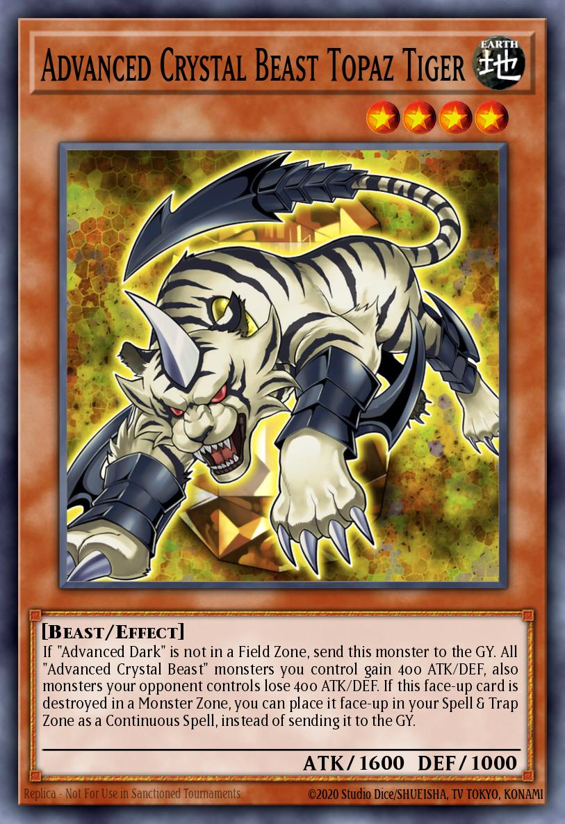 Advanced Crystal Beast Topaz Tiger BLCR-EN012