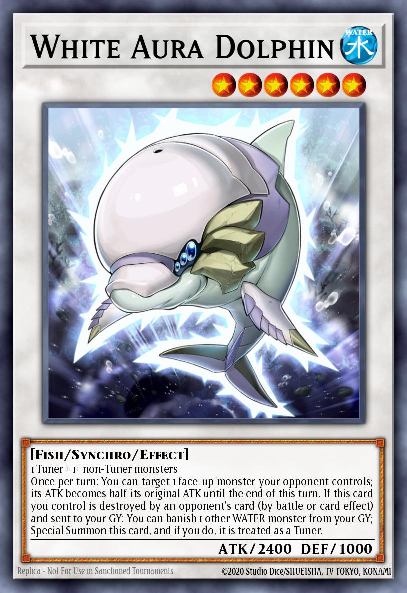 White Aura Dolphin BLC1-EN052