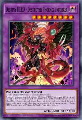 Destiny HERO - Destroyer Phoenix Enforcer